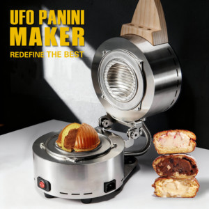 2026 Más Vendido Miles UFO2000 Máquina <span class=keywords><strong>de</strong></span> Prensa para Panini <span class=keywords><strong>de</strong></span> Helado y Gelato, Máquina para Hamburguesas UFO, para Panecillos <span class=keywords><strong>de</strong></span> 9-12 cm - Product Image 3