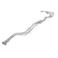 Vente en gros usine : Tuyaux d'échappement Catback en acier inoxydable SS304 avec silencieux à valve pour BMW 325i E46 2.5 (2000-2007) – Flux d'air d'admission équilibré pour moteur six cylindres