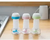 Robinet d'eau rotatif à 360 degrés en plastique écologique avec filtre, tête télescopique réglable à 3 voies, poignée ABS anti-éclaboussures, économiseur d'eau