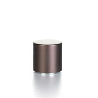 Tapa Magnética Brillante de Aluminio para Perfume EU-Beauty, para Botella de Perfume Vacía con Atomizador