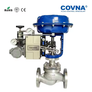 Válvula de Globo Neumática COVNA para Pedidos Urgentes, Válvula de Globo de Control de Diafragma de Alta Presión para Plantas de Energía y Pasteurizadores de Leche - Product Image 4