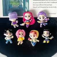 Breloques en résine écologiques pour jeux, modèles d'anime, dessins animés, kawaii, décoration DIY pour coques de téléphone, pinces à cheveux, Noël, Halloween