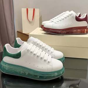 Zapatos de Diseñador de Lujo para Hombre, Zapatos Deportivos con Amortiguación de Aire, Zapatos Casuales de Cuero para Caminar, Zapatillas Deportivas para Mujer - Product Image 1