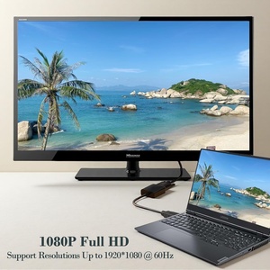 <span class=keywords><strong>Adaptador</strong></span> Convertidor <span class=keywords><strong>HDMI</strong></span> <span class=keywords><strong>Macho</strong></span> <span class=keywords><strong>a</strong></span> <span class=keywords><strong>VGA</strong></span> Hembra Chapado en Oro Premium, <span class=keywords><strong>Cable</strong></span> de Conversión <span class=keywords><strong>HDMI</strong></span> Full HD 1080P HDTV <span class=keywords><strong>para</strong></span> Computadora de Hogar y Portátil - Product Image 4