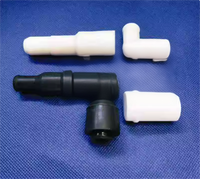 Connecteurs de bougies haute tension en céramique bakélite courbés, personnalisables, pour éléments chauffants métalliques, certifiés OEM, marque 1