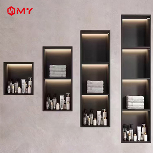 Estante de Almacenamiento para <span class=keywords><strong>Ducha</strong></span> Moderno, <span class=keywords><strong>Nicho</strong></span> Rectangular de Acero Inoxidable para Baño, <span class=keywords><strong>Nicho</strong></span> de Pared para <span class=keywords><strong>Ducha</strong></span> - Product Image 4