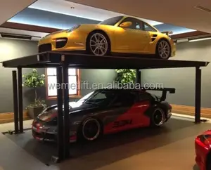 Tipo Pit 2 livello di auto di parcheggio ascensore per la casa garage
