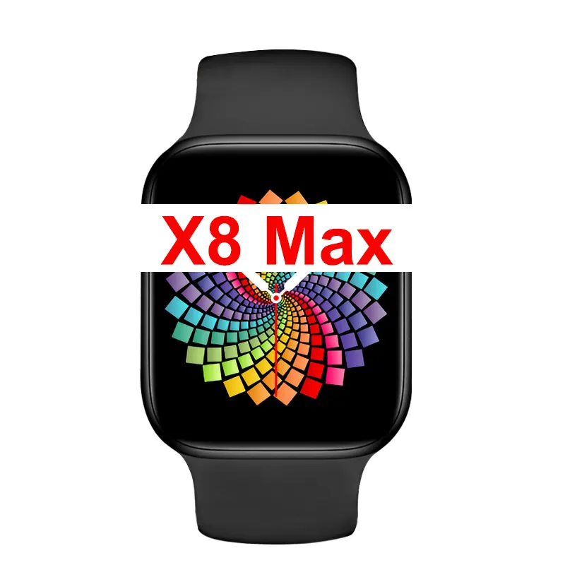 New Upgrade X8 Max Smart Watch 44Mm Series 6 Bt Call Heart Rate Monitor Wireless Charger X8 Max Smartwatch Reloj Pk X7 Max