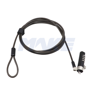 Mk856 bảo mật cao cơ khí 4 chữ số mã Kết Hợp Máy Tính Chống Trộm Cáp máy tính xách tay ổ khóa 3x5mm Cáp máy tính xách tay khóa - Product Image 1