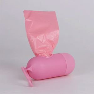 Custom Size Portable Eco-Friendly Biodegradable Recyclable Odor Proof Leak Proof Antibacterial Unscented Dog Poop Bags - Product Image 1