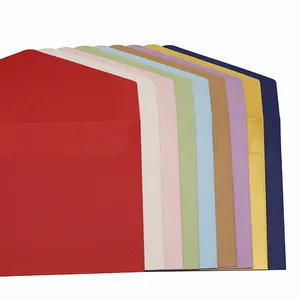 Aegean – enveloppe personnalisée de grande taille A4, pour la planification de l'argent, écologique, perlée B5 5x7 4x6, bon de cadeau, enveloppe rouge