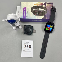 Jam Tangan Pintar C8 Pro Layar 1.44 Inci Panggilan BT Tahan Air Pelacak Kebugaran Hiwatchpro Pria Wanita Smartwatch