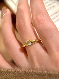 Nouvelle bague <span class=keywords><strong>en</strong></span> acier inoxydable de forme œuf de <span class=keywords><strong>pigeon</strong></span>, design zircon, bijoux haut de gamme et romantiques - Product Image 6