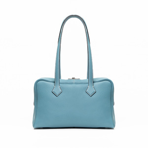 ODM&OEM 2026 Fabricant Fournisseur Meilleures ventes Sac à bandoulière polyvalent en cuir pleine fleur véritable, à fermeture éclair, forme oreiller, motif litchi - Product Image 2