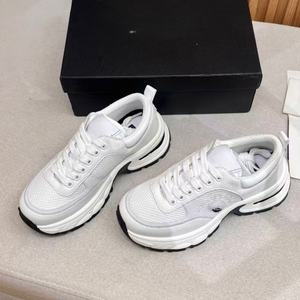 Luxury Brand Designer Lace-up Closed Toe Casual Shoes Mesh Upper Thick-<b>soled</b> Lightweight Running & Sports - Product Image 4