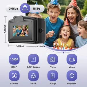 Mini Cámara Portátil E9 1080P HD para Campus con Buenas Reseñas, Admite <span class=keywords><strong>Tarjeta</strong></span> TF <span class=keywords><strong>de</strong></span> 128GB - Product Image 2