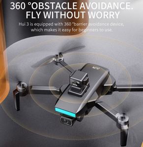 SG107 MAX Foldable UAV Drone GPS Intelligent Obstacle Avoidance Dual Camera Long Endurance HD Brushless Four-Axis-Remote Control - Product Image 3