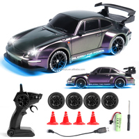 Voiture de course RC Dwi Dowellin 1/24 2.4Ghz 4WD 911 GTR, modèle de véhicule super sport, voiture RC de course haute vitesse, jouet de drift RC de qualité hobby, moteur brushless