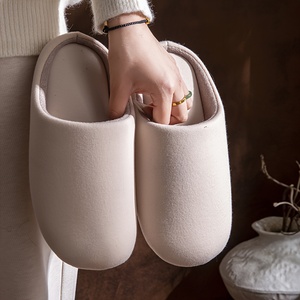Pantuflas de Lona Veca, Absorbentes de Sudor y Resistentes a las Manchas, Forro de Algodón, Entresuela de PVC, Suela Exterior de EVA, Para Todas las Estaciones - Product Image 3