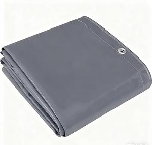 Bâche imperméable en PVC robuste pour tente, tissu industriel de haute qualité, bords renforcés, anneaux en aluminium - Product Image 1