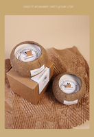Coffret Cadeau Bougies Parfumées en Coque de Noix de Coco – Ambiance Niche Haut de Gamme pour Chambre à Coucher – Créativité et Parfum – Cadeau d'Anniversaire – Bougies Aromatiques