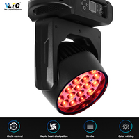 19x15W Wash Moving Head Zoom LED-Lichteffekt für DJ, Club und Bühne, LED Moving Head Wash