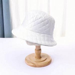 Sombrero de Pescador para Mujer, Ultraligero, de Plumón, con Bordado 3D, para Invierno, Casual, Protección Solar, Venta al Por Mayor - Product Image 3