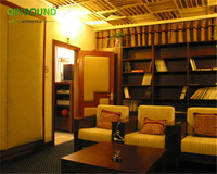 Panneau de diffuseur acoustique en bois laqué de théâtre, diffuseur QRD 2D/3D/diffuseur QRD de régulation de haute qualité