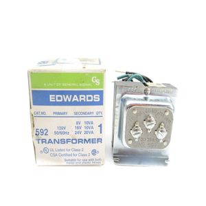 สินค้าใหม่แกะกล่องของแท้ 1 ชิ้น Plc 592 120v 20va Nsmp สำหรับผลิตภัณฑ์ Plc ของแท้ใหม่แกะกล่อง คอนโทรลเลอร์ Plc โปรแกรม Plc - Product Image 1