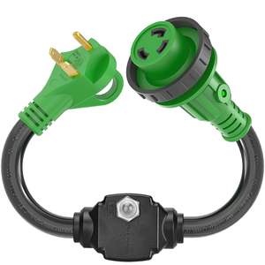 מגן עומס יתר 30 מגבר מעגל Rv עם מחבר נעילה, נימה TT-30P כדי nema חוט L5-30R עם מחוון כוח הוביל - Product Image 1