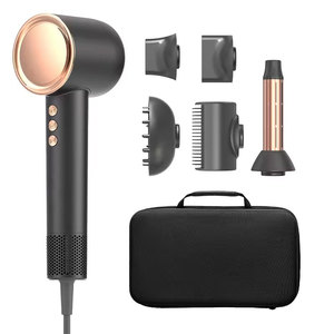 Secador de pelo de alta velocidad, secador de pelo con boquilla magnética Bldc 110000 RPM, secador de pelo iónico con Motor para hombres y mujeres - Product Image 1