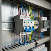 Disjoncteur miniature série DZ47-63 à 3 pôles C16, protection contre les surintensités, avec certification IEC CE, fourni par l'usine