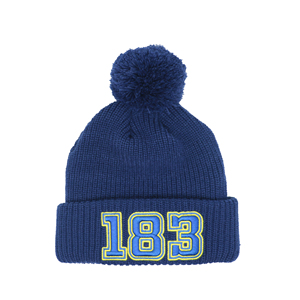 OEM Custom Embroidery Logo Argyle <b>Pattern</b> <b>Knitted</b> Beanie Hat Unisex Soft 100% Acrylic Winter Hat - Product Image 2