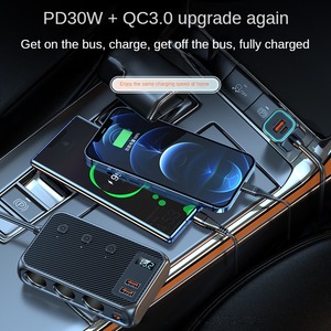 Nouvelle prise allume-cigare de voiture 1 à 9 ports PD171W, <span class=keywords><strong>chargeur</strong></span> rapide avec interrupteur indépendant et ports <span class=keywords><strong>multi</strong></span>-<span class=keywords><strong>USB</strong></span> pour iPhone 18 17 - Product Image 2