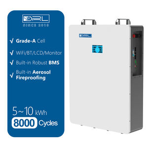 Nuovo arrivo costruito in Inverter Smart Bms 8000 cicli 51.2V 10Kwh 200Ah batteria di accumulo di energia solare per il sistema di energia domestica - Product Image 1
