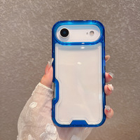 2025 nouveaux produits tendance 360 Fundas de téléphone résistant aux chocs pour iphone 17 air Transparent antichoc dur Pc coque de téléphone