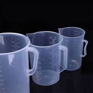 Kitchen Baking Pp Transparent <strong>Plastic</strong> Graduated <strong>Measuring</strong> <strong>Jug</strong> with Handle - Product Image 6