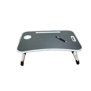 card slot design light anti skidding Small Folding bed computer Lap Table Laptop Writing Desk for Kids
