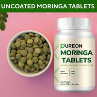 Marques privées, comprimés de Moringa 100%, produits minceur, complément alimentaire à base de plantes, extrait de feuilles de Moringa, comprimés de Moringa