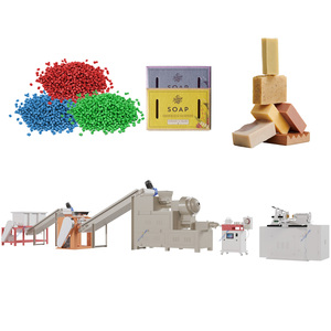 Chaîne de production de savon pour hôtels, marque propre, pour la fabrication de savons corporels aux herbes, vente en gros, avec machine de production technique d'usine - Product Image 3