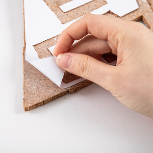 Chúng Tôi Là Bảng Chữ Cái Gia Đình Tự Dính Trang Trí Tường <span class=keywords><strong>Cork</strong></span> <span class=keywords><strong>Board</strong></span> Sheet - Product Image 5