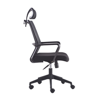Chaise de bureau pivotante ergonomique moderne de luxe à prix abordable avec cadre en plastique et dossier en maille, 3 vérins à gaz, en gros