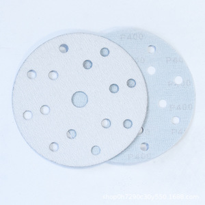 Disque de papier abrasif domestique 6 pouces 17 trous grain 80 pour le ponçage et le polissage - Product Image 2