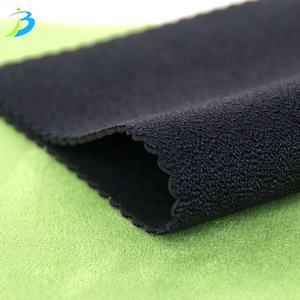 Hoja de espuma de neopreno elástico negro de precio barato laminada con tela de gancho de bucle neopreno para soportes médicos - Product Image 4