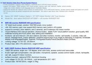Sistema di Videocitofono per Edifici Piccoli con 4-12 Appartamenti, Soluzione di Accesso Multi-utente per la Gestione Immobiliare - Product Image 3