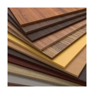 Kapok Panel China Cheap melamine particle board / Embossed melamine faced chipboard suppliers