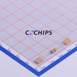 Resistencia de Orificio Pasante CR1/4W-43K 5%-ST52, Componente de Orificio Pasante (THT), Película de Carbono D2.7xL6.2mm 43kOhm 5% 250V - Product Image 1