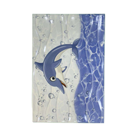 200x300mm Marine Life Inspired Oceanic Cuisine Salle de bain Sol Mur Texturé Antidérapant Carreaux de porcelaine décoratifs