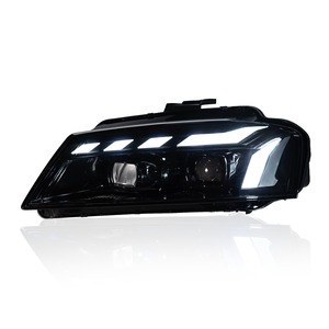 Conjunto de Faros LED AKD para Audi A3 2008-2012, Estilo RS, Doble Flujo DRL, Indicador Dinámico, Lámpara Delantera - Product Image 2