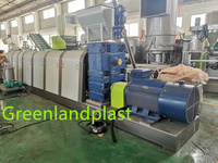Extrudeuse de plastique usagé SJ160 500-600 kg/h, machine de granulation de plastique usagé, machine de fabrication de granulés de plastique usagé